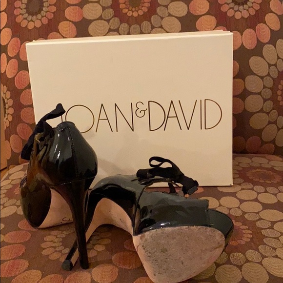 Joan&David:1”platform 5”heel black patent leather - Picture 3 of 3